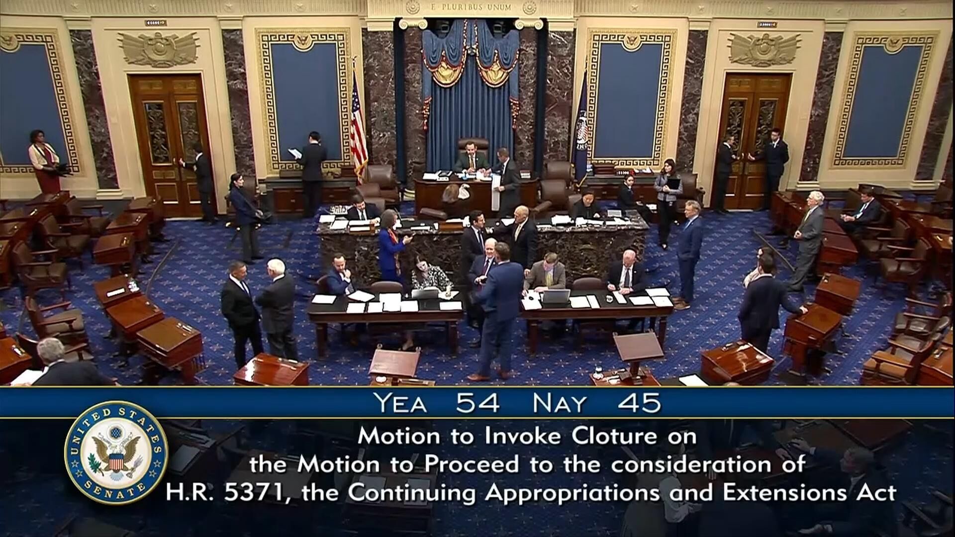 Senate fails to advance GOP funding bill for 13th time